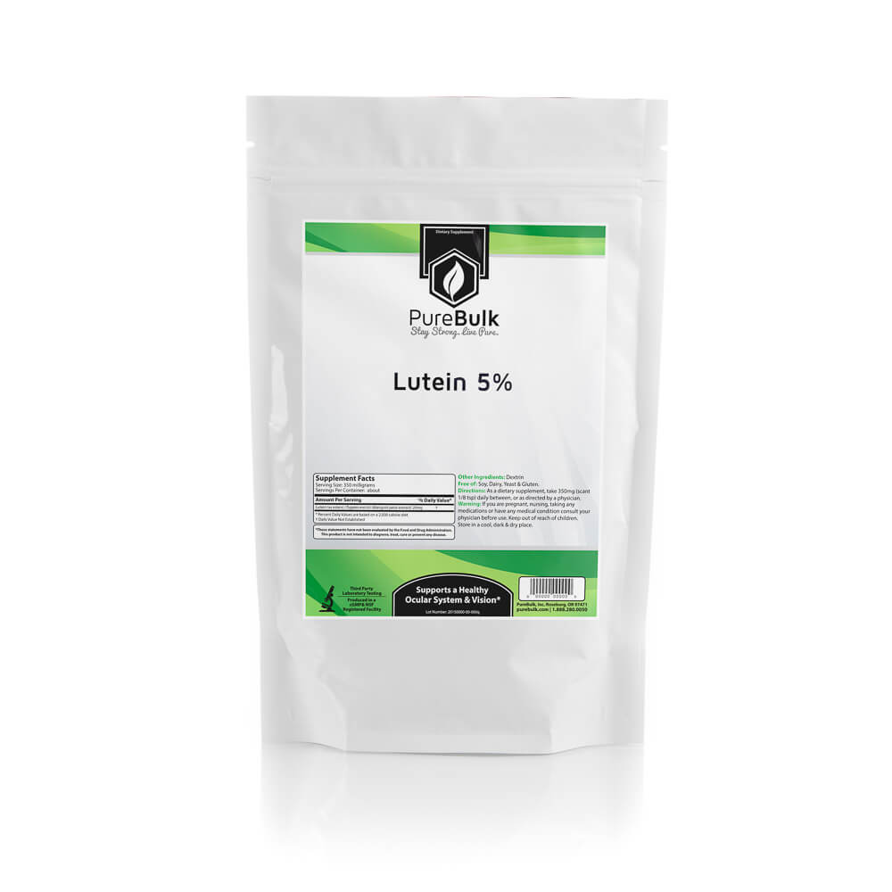 Lutein Powder - Pure Bulk Vitamins and Supplements